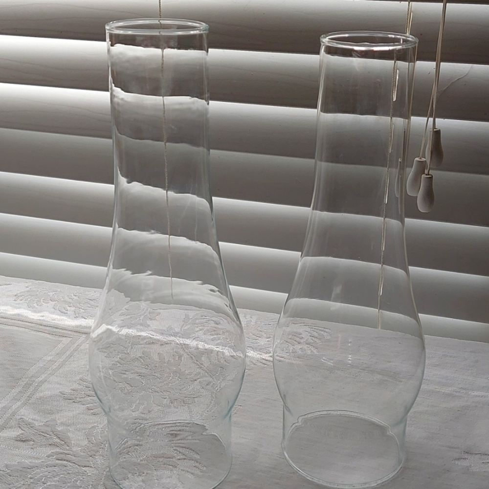 Hurricane lamp shades(2)